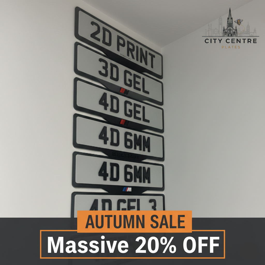 City Centre Plates 20% Off Number Plates Manchester